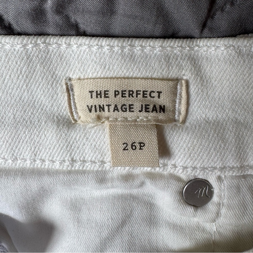 MADEWELL The Perfect Vintage Jean | Size 26P - Picture 5 of 8